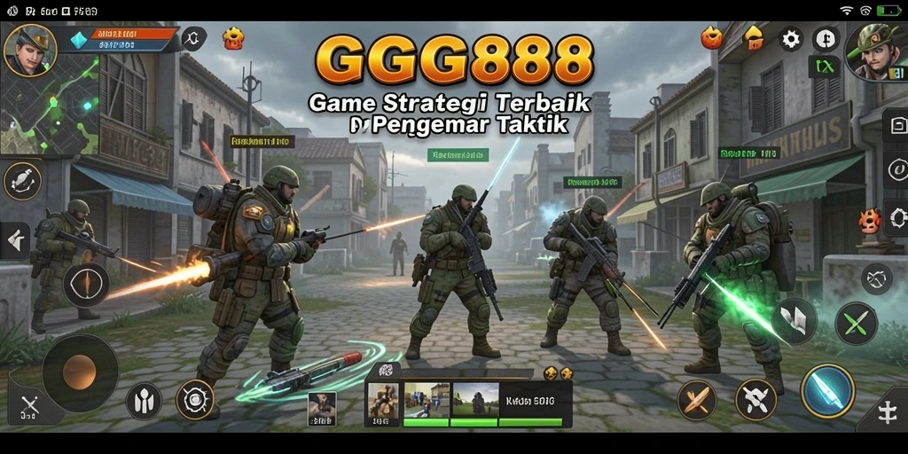 Gameplay GGG888 yang mendebarkan dan penuh strategi.