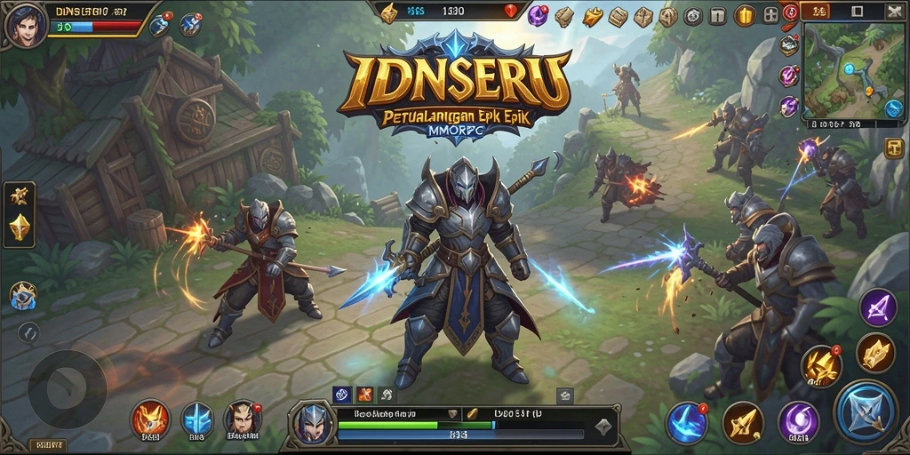 Tampilan menarik dari gameplay <strong>IDNSERU</strong> yang penuh aksi.