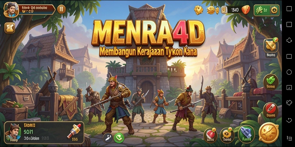 Tampilan gameplay MENARA4D yang menarik dan seru.