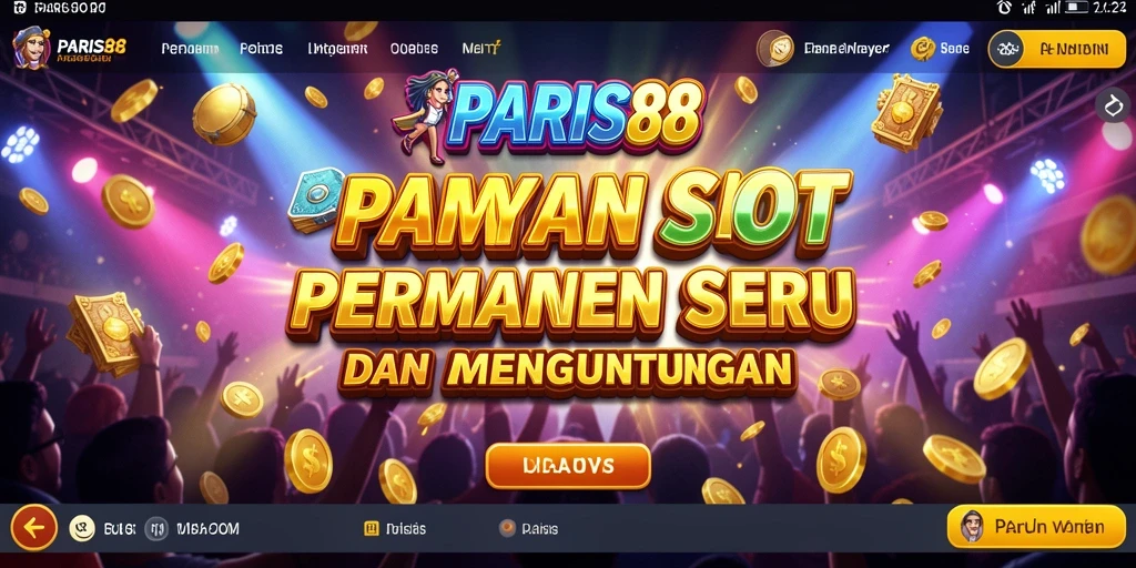 Tampilan menarik dari gameplay PARIS88 yang seru.