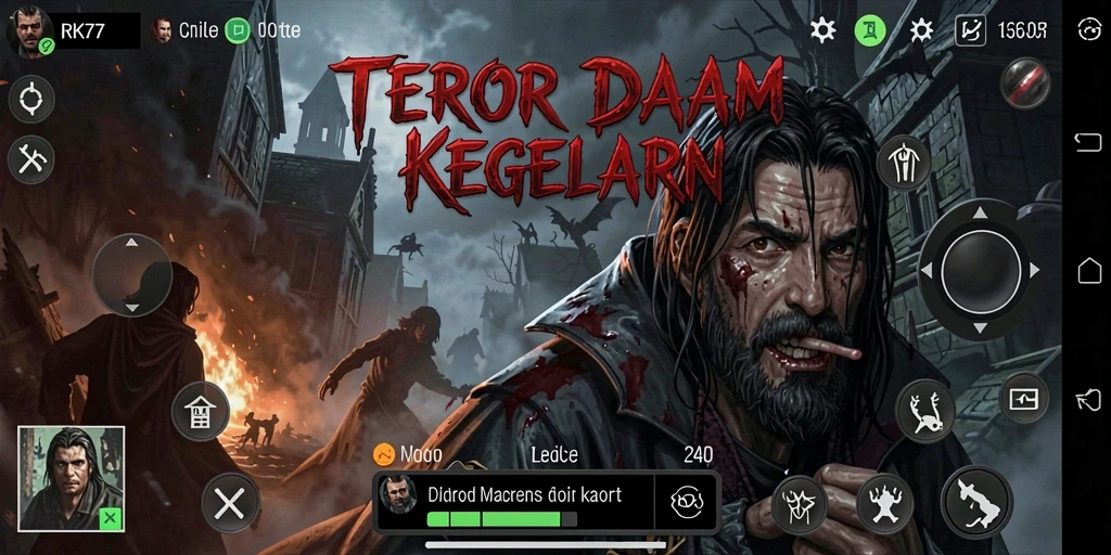Gameplay mendebarkan dari RK77 dengan suasana Horror yang mencekam.