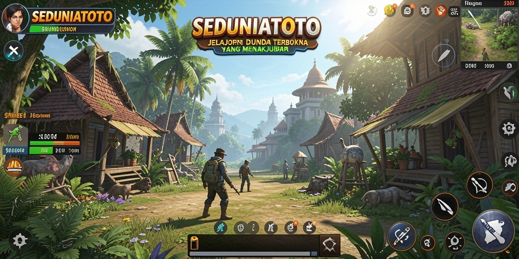 Gameplay Open World yang menakjubkan di SEDUNIATOTO.