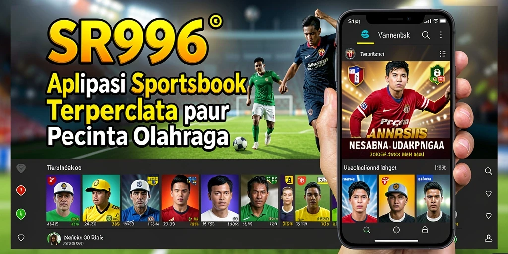 Screenshot gameplay SR996 yang menunjukkan pilihan taruhan olahraga.
