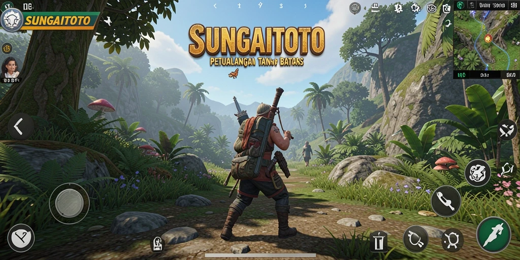 Tampilan menakjubkan dari petualangan Open World SUNGAITOTO.