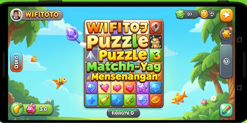 Tampilan gameplay WIFITOTO yang menakjubkan dan seru.